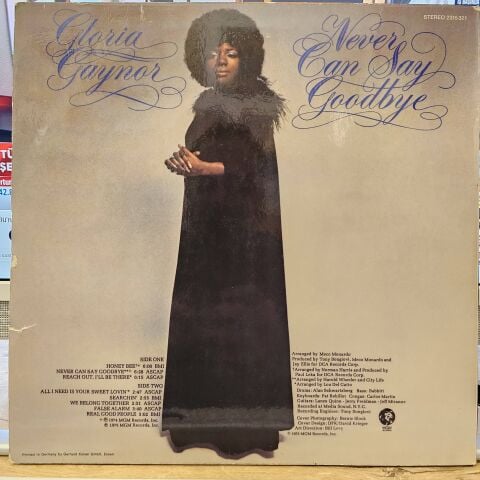 Gloria Gaynor – Never Can Say Goodbye LP PLAK