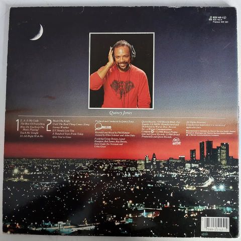 Frank Sinatra With Quincy Jones And Orchestra – L.A. Is My Lady LP PLAK