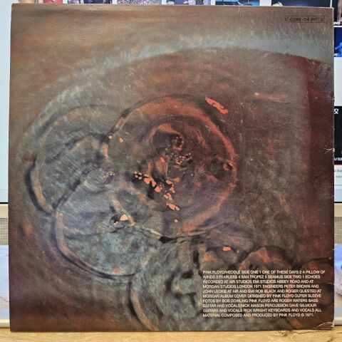 Pink Floyd – Meddle LP PLAK ( RENKLİ PLAK RED )
