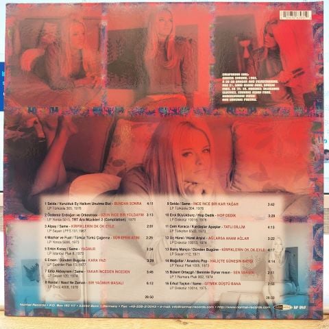 Various – Love, Peace & Poetry - Turkish Psychedelic Music LP PLAK