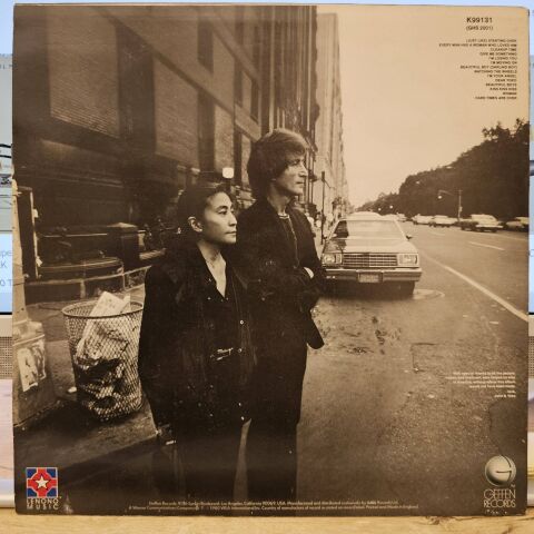 John Lennon & Yoko Ono – Double Fantasy LP PLAK