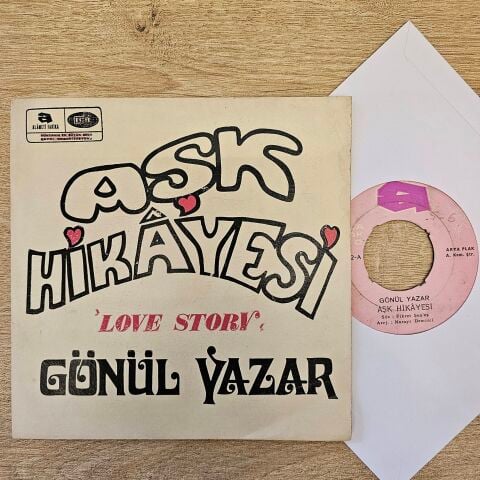 GÖNÜL YAZAR - AŞK HİKAYESİ 45LİK PLAK