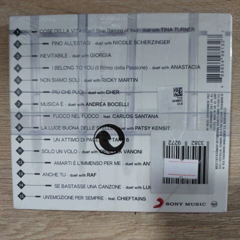 EROS RAMAZZOTTI - DUETS CD