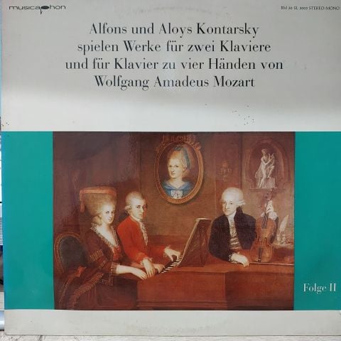 Alfons Und Aloys Kontarsky - Wolfgang Amadeus Mozart LP PLAK