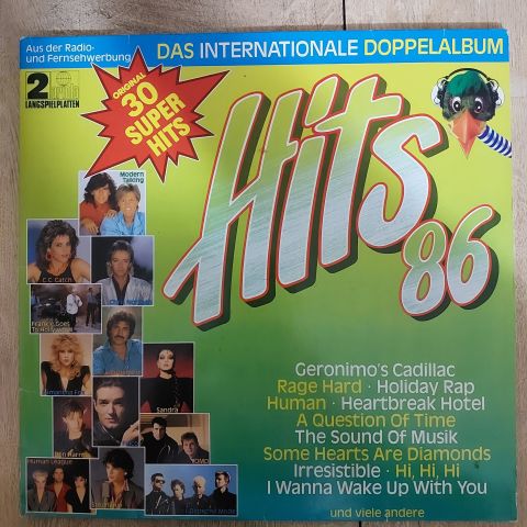 Various – Hits '86 (Das Internationale Doppelalbum) LP PLAK