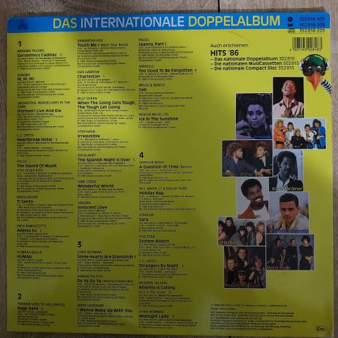 Various – Hits '86 (Das Internationale Doppelalbum) LP PLAK