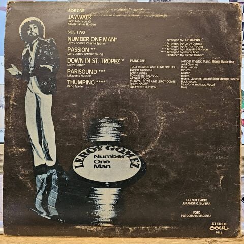 Leroy Gomez – Number One Man LP PLAK