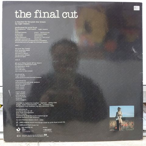 Pink Floyd – The Final Cut LP PLAK