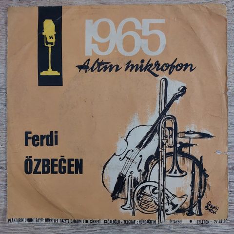 FERDİ ÖZBEĞEN - SANDIĞIMI AÇAMADIM 45LİK PLAK