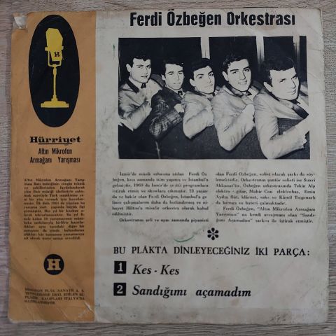 FERDİ ÖZBEĞEN - SANDIĞIMI AÇAMADIM 45LİK PLAK