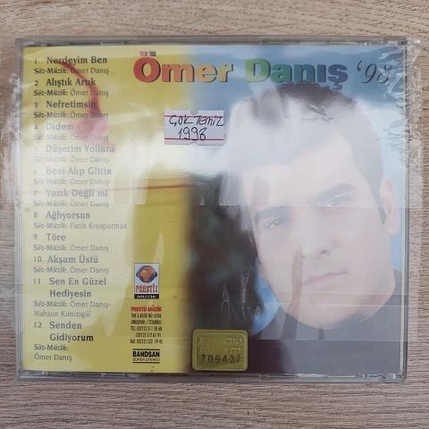 ÖMER DANIŞ - 98 CD