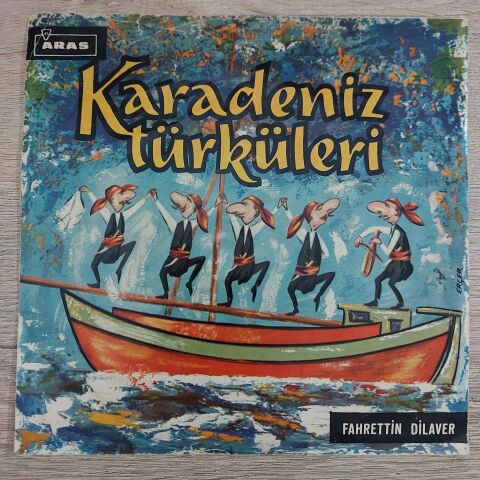 FAHRETTİN DİLAVER - KARADENİZ TÜRKÜLERİ 45LİK PLAK