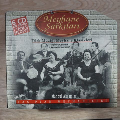 MEYHANE ŞARKILARI - TÜRK MÜZİĞİ MEYHANE KLASİKLERİ CD