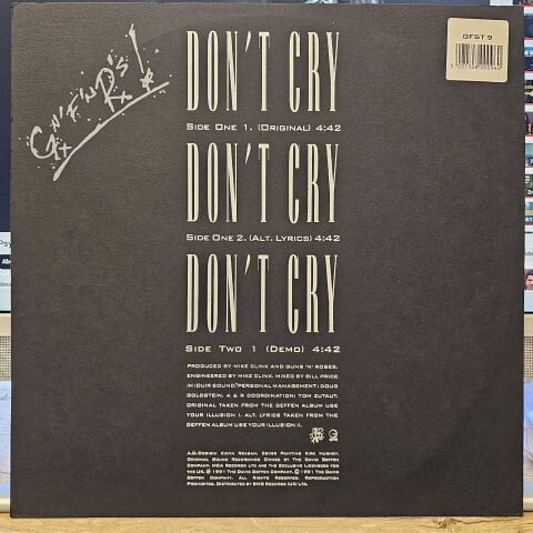 Guns N' Roses – Don't Cry LP PLAK