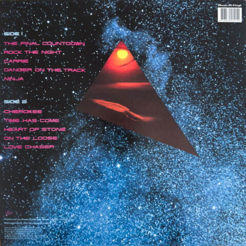 Europe – The Final Countdown LP PLAK
