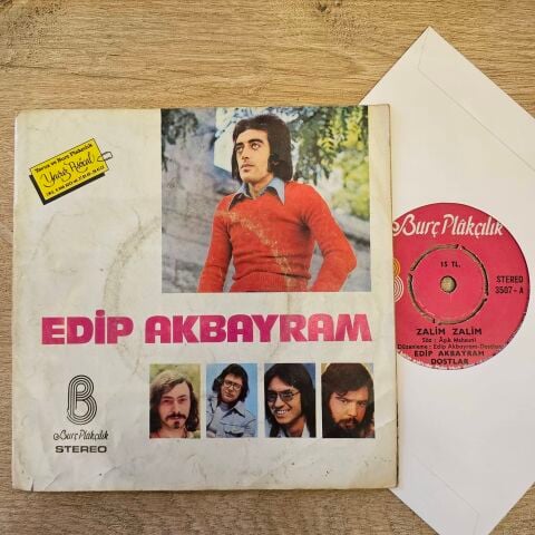 Edip Akbayram – Zalim Zalim / Kahpe Felek 45LİK PLAK