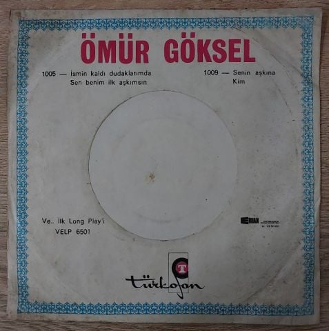 Ömür Göksel – Diye / Ben  45LİK PLAK