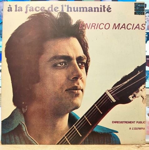 Enrico Macias – A La Face De L'Humanite LP PLAK
