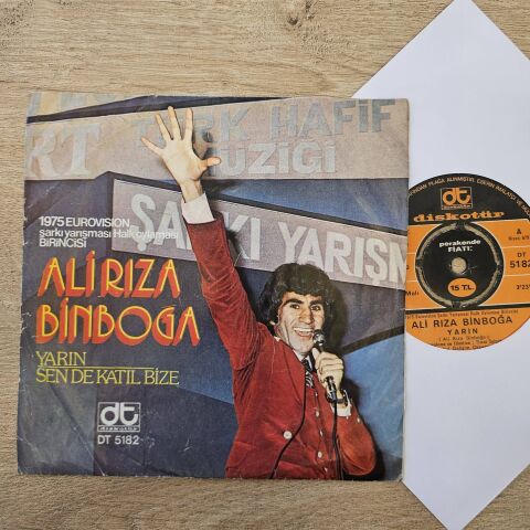 ALİ RIZA BİNBOĞA - YARINLARDA 45LİK PLAK