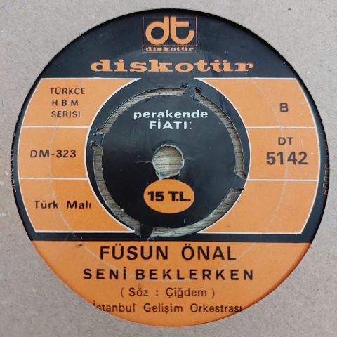 FÜSUN ÖNAL - SENİ BEKLERKEN 45LİK PLAK