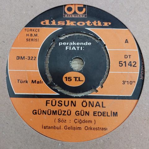 FÜSUN ÖNAL - SENİ BEKLERKEN 45LİK PLAK