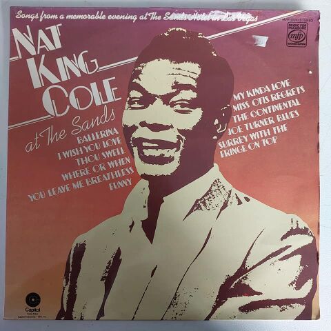 Nat King Cole – Nat King Cole At The Sands LP PLAK