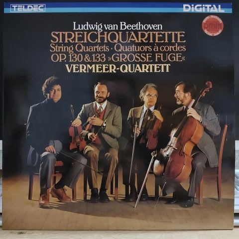Ludwig van Beethoven, Vermeer-Quartett – Streichquartette Op. 130 & 133 Große Fuge LP PLAK