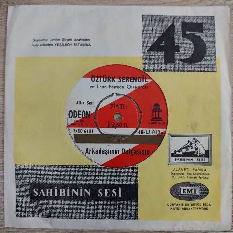 Öztürk Serengil – Arkadaşımın Dalgasısın / Pis Pis Pis 45LİK PLAK