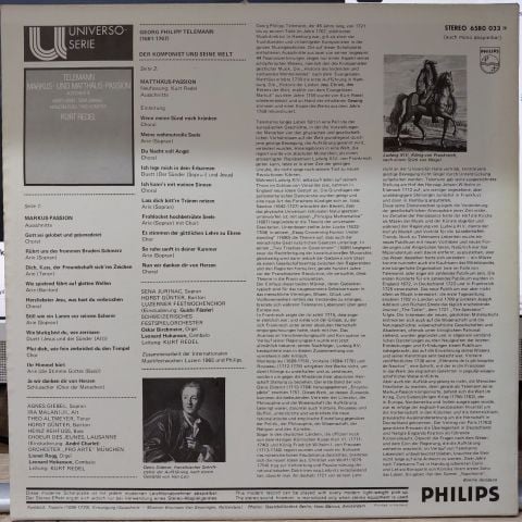 MARKUS PASSION LP PLAK