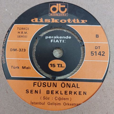 FÜSUN ÖNAL - SENİ BEKLERKEN 45LİK PLAK