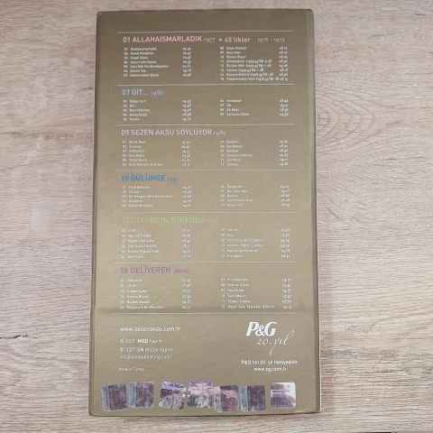 SEZEN AKSU - VOL 2 KAYBOLMAYAN YILLAR ARŞİV SERİSİ CD