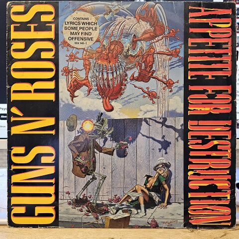 Guns N' Roses – Appetite For Destruction LP PLAK