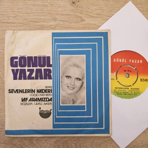 GÖNÜL YAZAR - SEVENLERİN KADERİ 45LİK PLAK