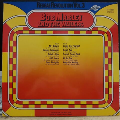 Bob Marley And The Wailers* – Reggae Revolution Vol. 3 LP PLAK