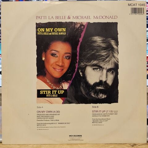 Patti La Belle And Michael McDonald – On My Own (12'' Version) LP PLAK