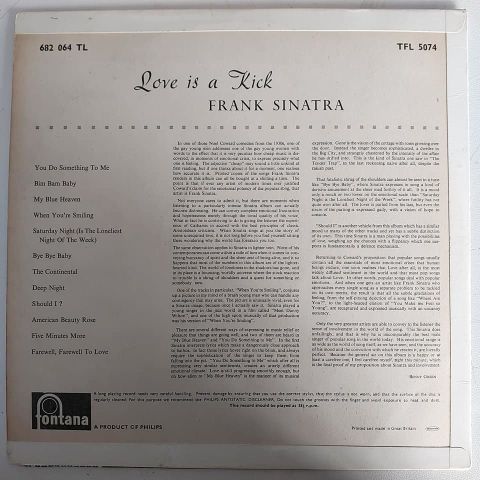 Frank Sinatra – Love Is A Kick LP PLAK