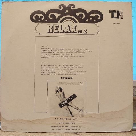 Various – Relax - Vol. 2 LP PLAK