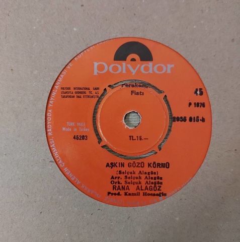 Rana Alagöz – Nazlanma / Aşkın Gözü Kör Mü 45LİK PLAK