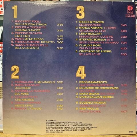 Various – Ciao San Remo '85 LP PLAK