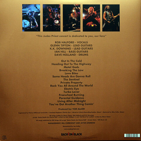 Judas Priest – Priest...Live LP PLAK