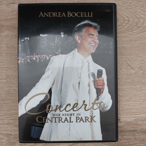 ANDREA BOCELLI KONSER DVD CD