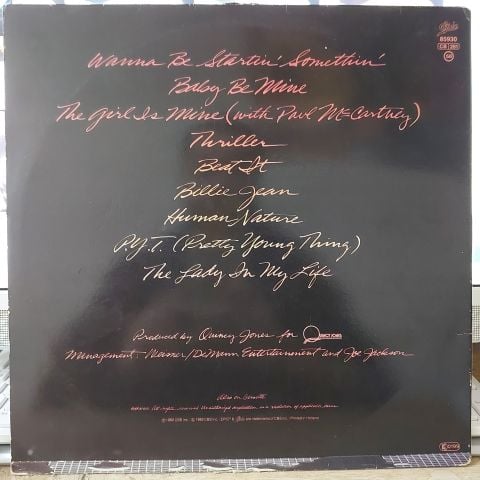Michael Jackson – Thriller LP PLAK