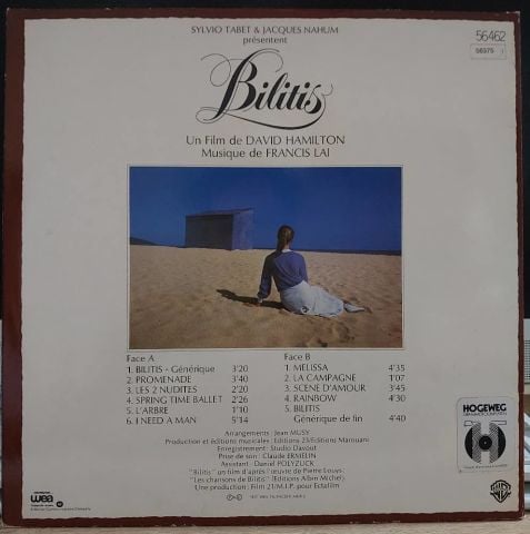 Francis Lai – Bilitis LP PLAK