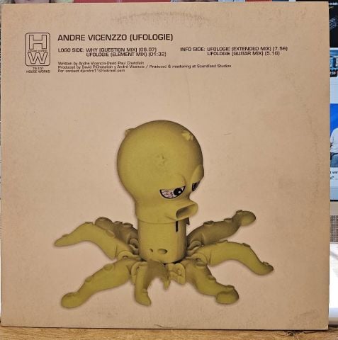 Andre Vicenzzo – Ufologie LP PLAK