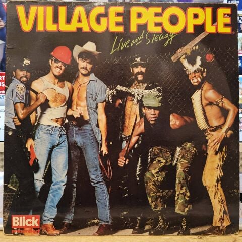 Village People – Live And Sleazy LP PLAK