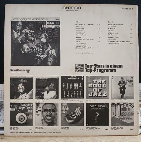 Miles Davis – Jazz Highlights Vol.3 LP PLAK