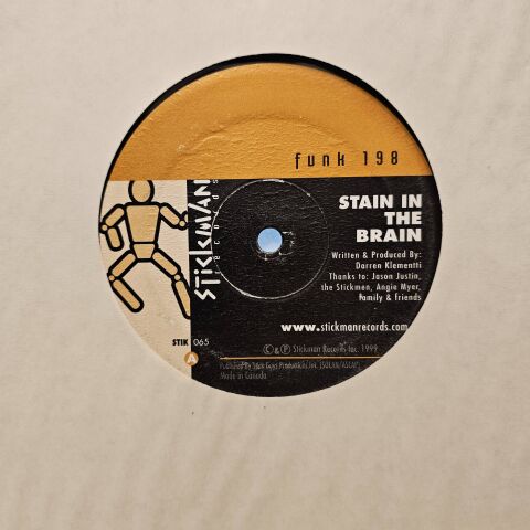 Funk 198 – Stain In The Brain LP PLAK