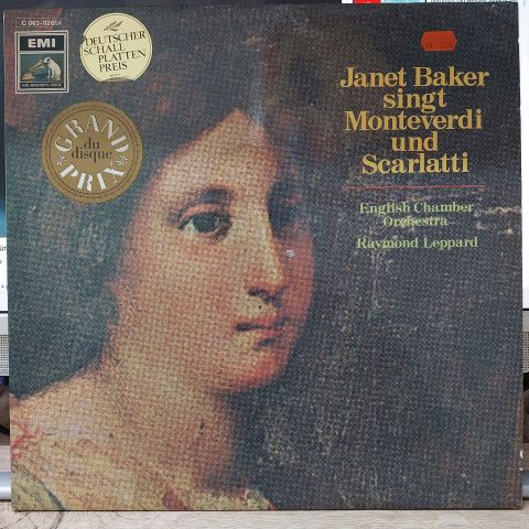 Janet Baker, English Chamber Orchestra, Raymond Leppard LP PLAK