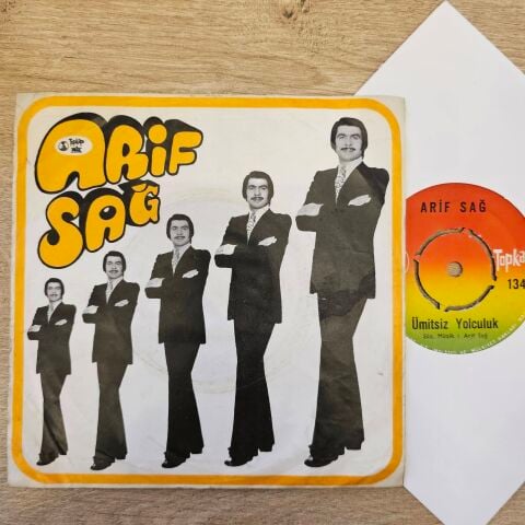 Arif Sağ – Eski Hatıralar / Ümitsiz Bir Yolcuyum 45LİK PLAK