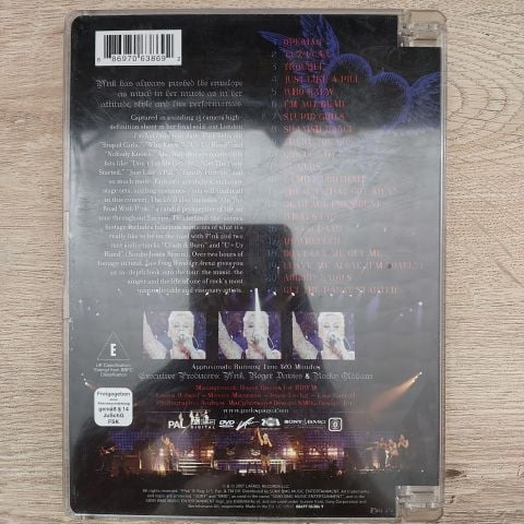 PİNK - LİVE FROM WEMBLEY ARENA LONDOM DVD CD